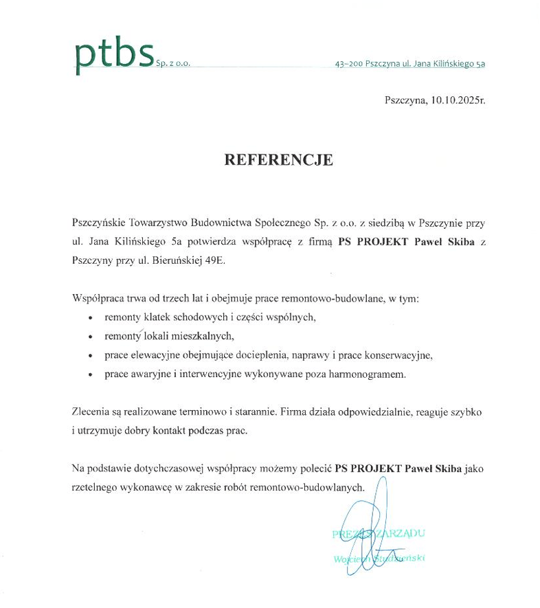 referencje ptbs